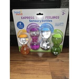 Hand 2 Mind Express Your Feelings Sensory Bottles Play Therapy Schools New Kids